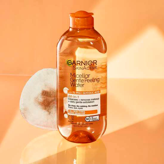 میسلار واتر گارنیر لایه بردار ملایم