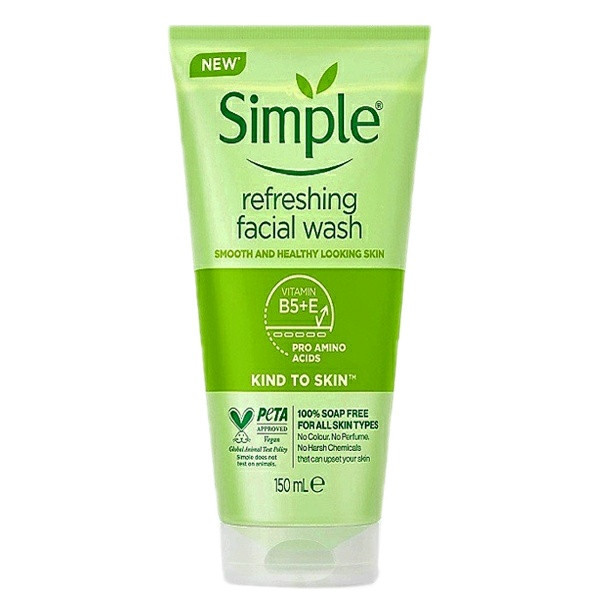 ژل شستشوی صورت سیمپل مدل Refreshing