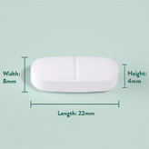 مکمل کلسیم منیزیم ویتامین D زینک هلند اند بارت ۶۰ عددی