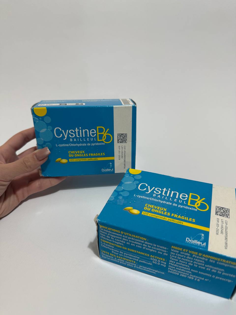 ‌‌قرص ویتامین ب۶ سیستین بایول