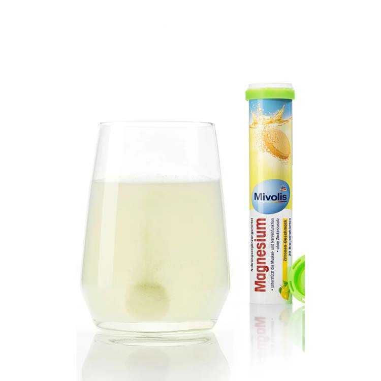 قرص جوشان منیزیم میوولیس Mivolis Magnesium