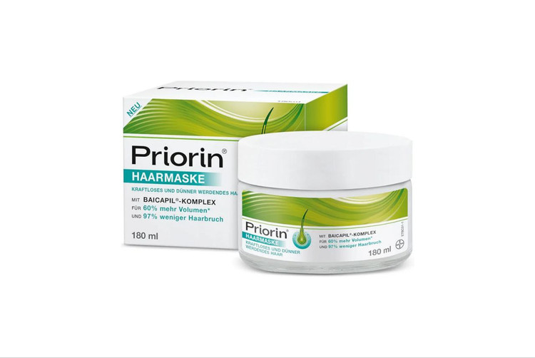 ماسک مو پریورین تقویت کننده و تغذیه کننده مو بایر آلمان ۱۸۰ میل