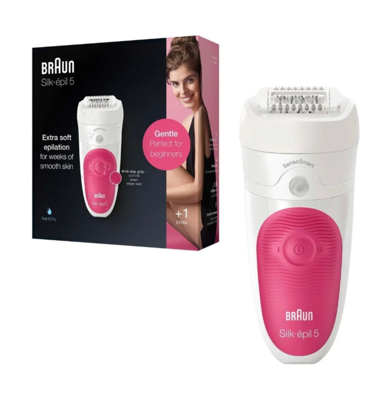 اپیلاتور براون سری Silk Epil 5 مدل 5500 سنسو اسمارت