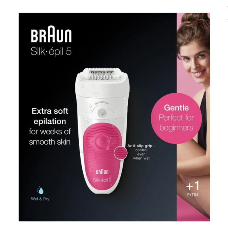 اپیلاتور براون سری Silk Epil 5 مدل 5500 سنسو اسمارت