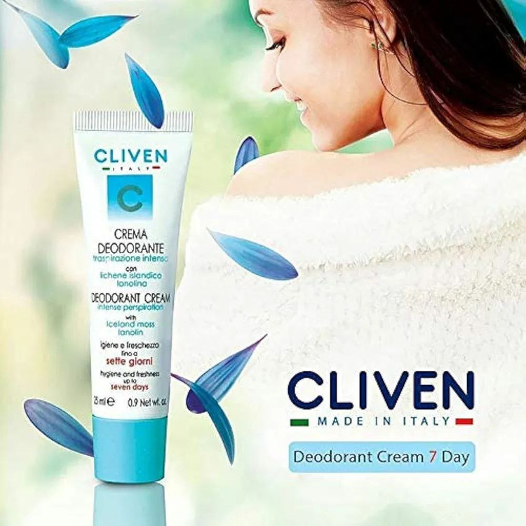 کرم دئودورانت کلیون 7روزه برای تعریق شدید