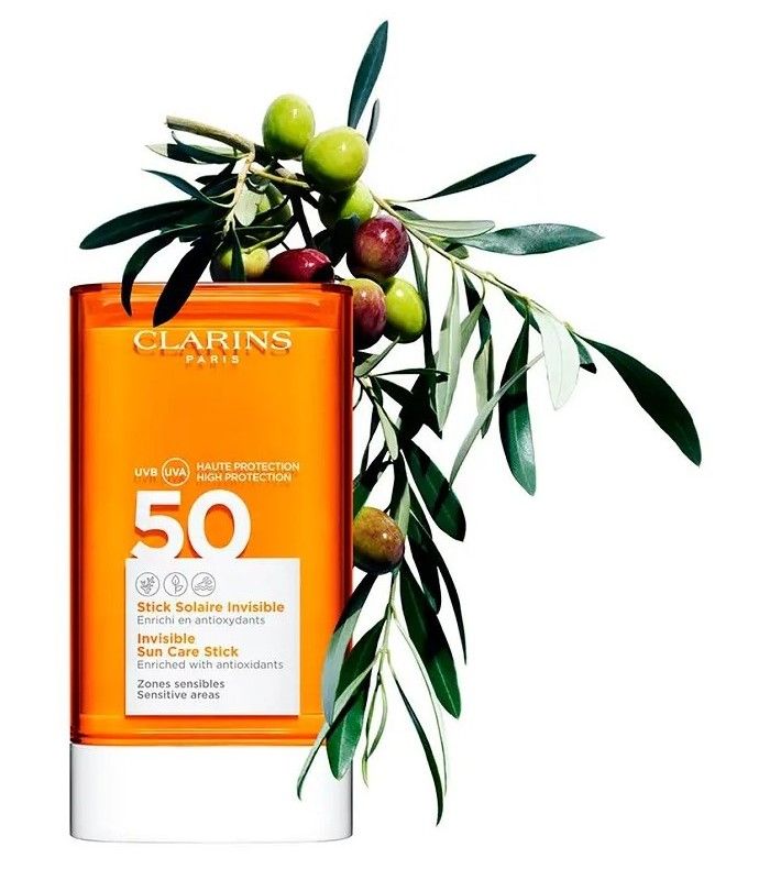 ضدآفتاب استیکی بی‌رنگ کلارنس spf50