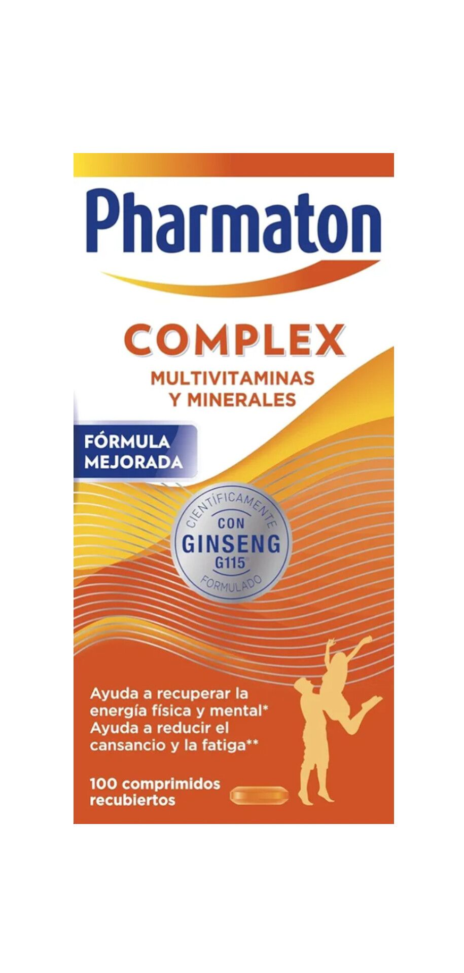 قرص مولتی ویتامین حاوی جنسینگ فارماتون اصل اسپانیا ۶۰ عددی
