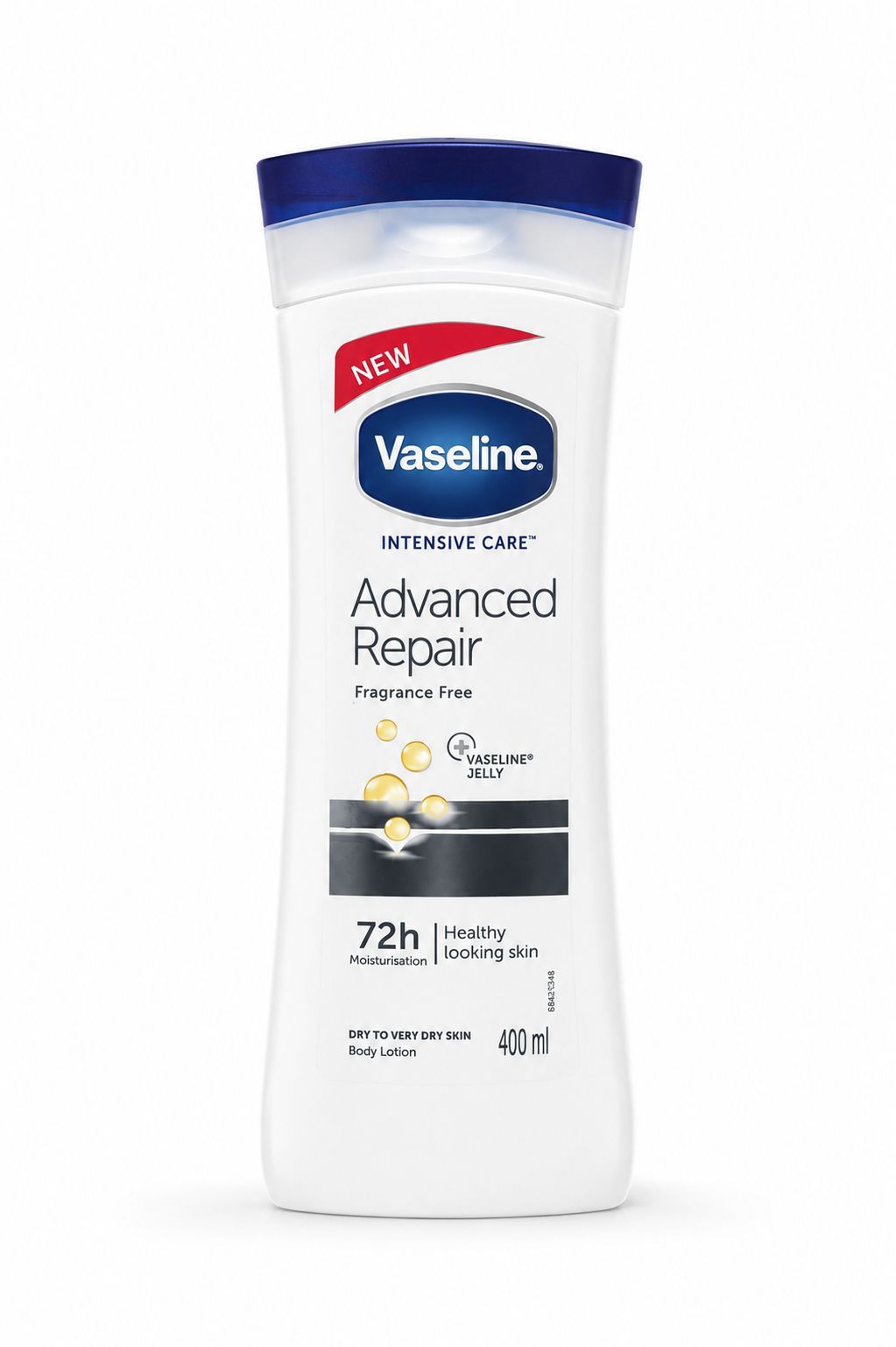 لوسیون بدن ۷۲ساعته وازلین مدل advanced repair بدون عطر